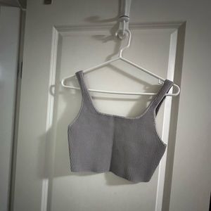 Aritzia Babaton Sculpt Knit Cropped Tank